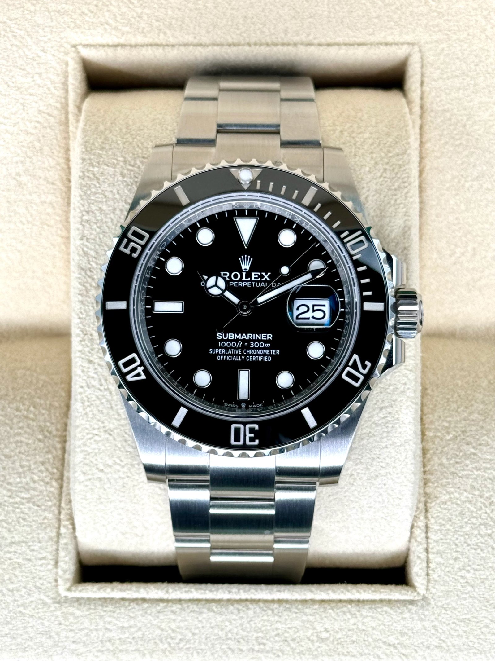 NEW 2024 Rolex Submariner 41mm 126610LN Stainless Steel Black Dial