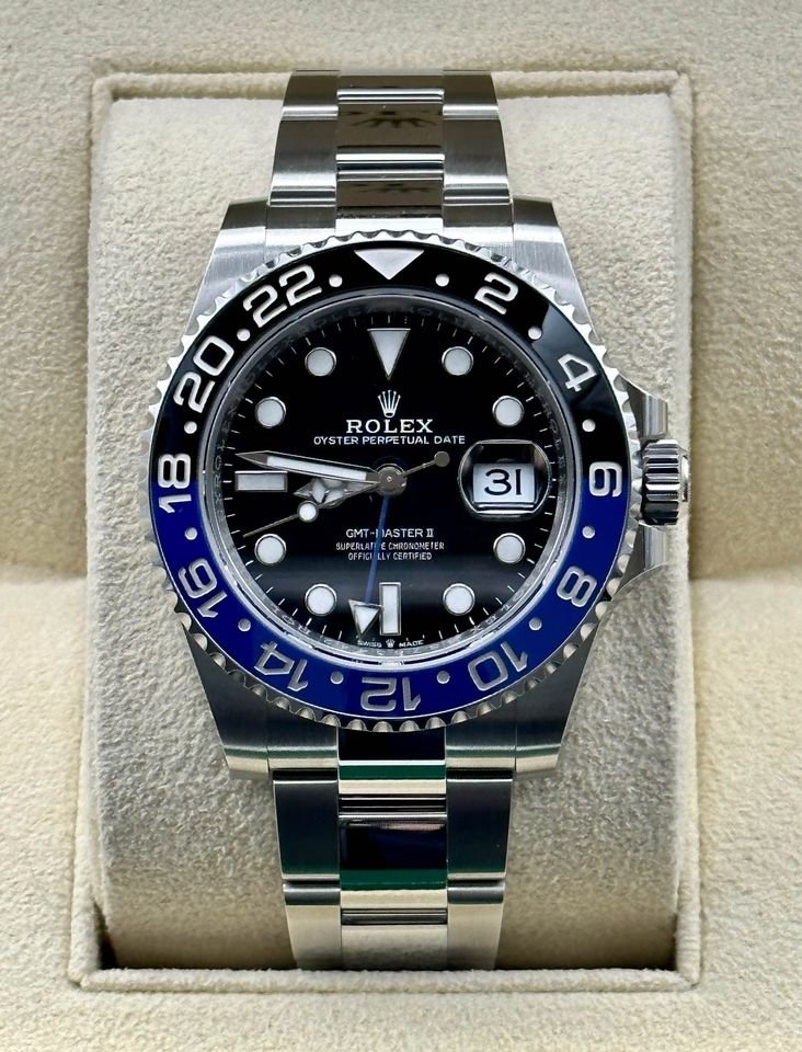 2023 Rolex GMT-Master II "Batman" 40mm 126710BLNR Oyster