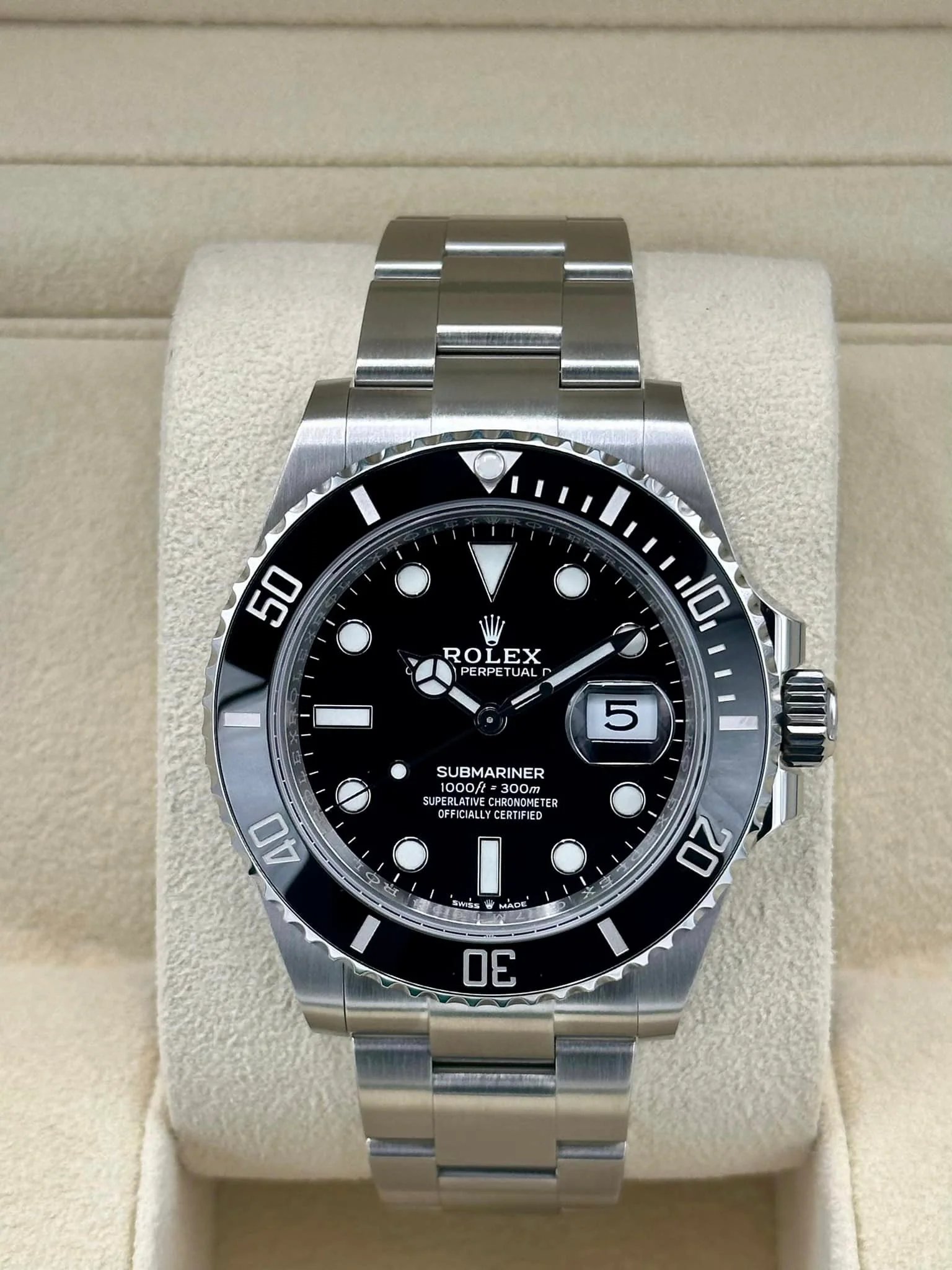 NEW 2024 Rolex Submariner 41mm 126610LN Stainless Steel Black Dial