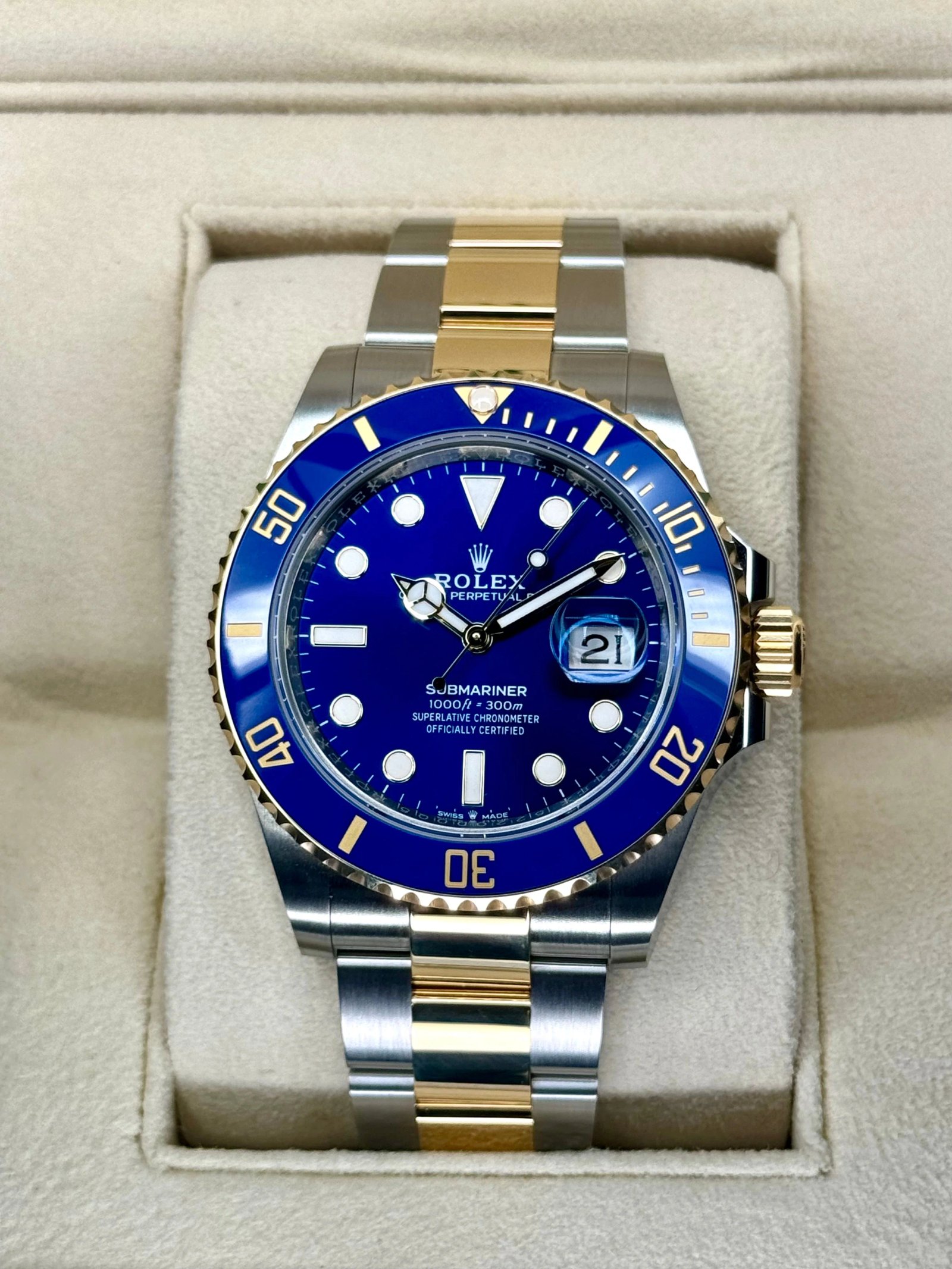 NEW 2023 Rolex Submariner "Bluesy" 41mm 126613LB Blue Dial