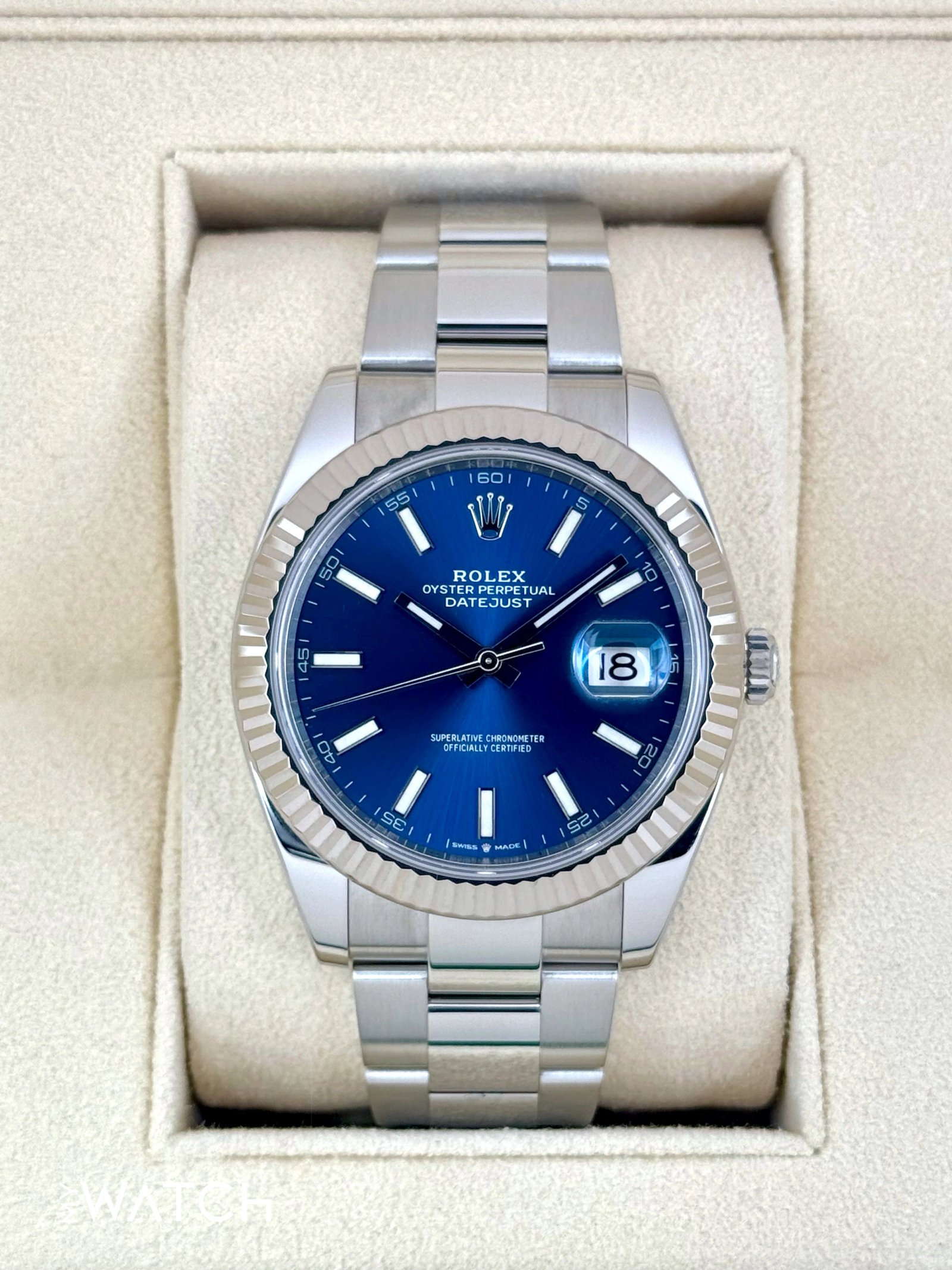 NEW 2025 Rolex Datejust 41mm 126334 Blue Dial Oyster