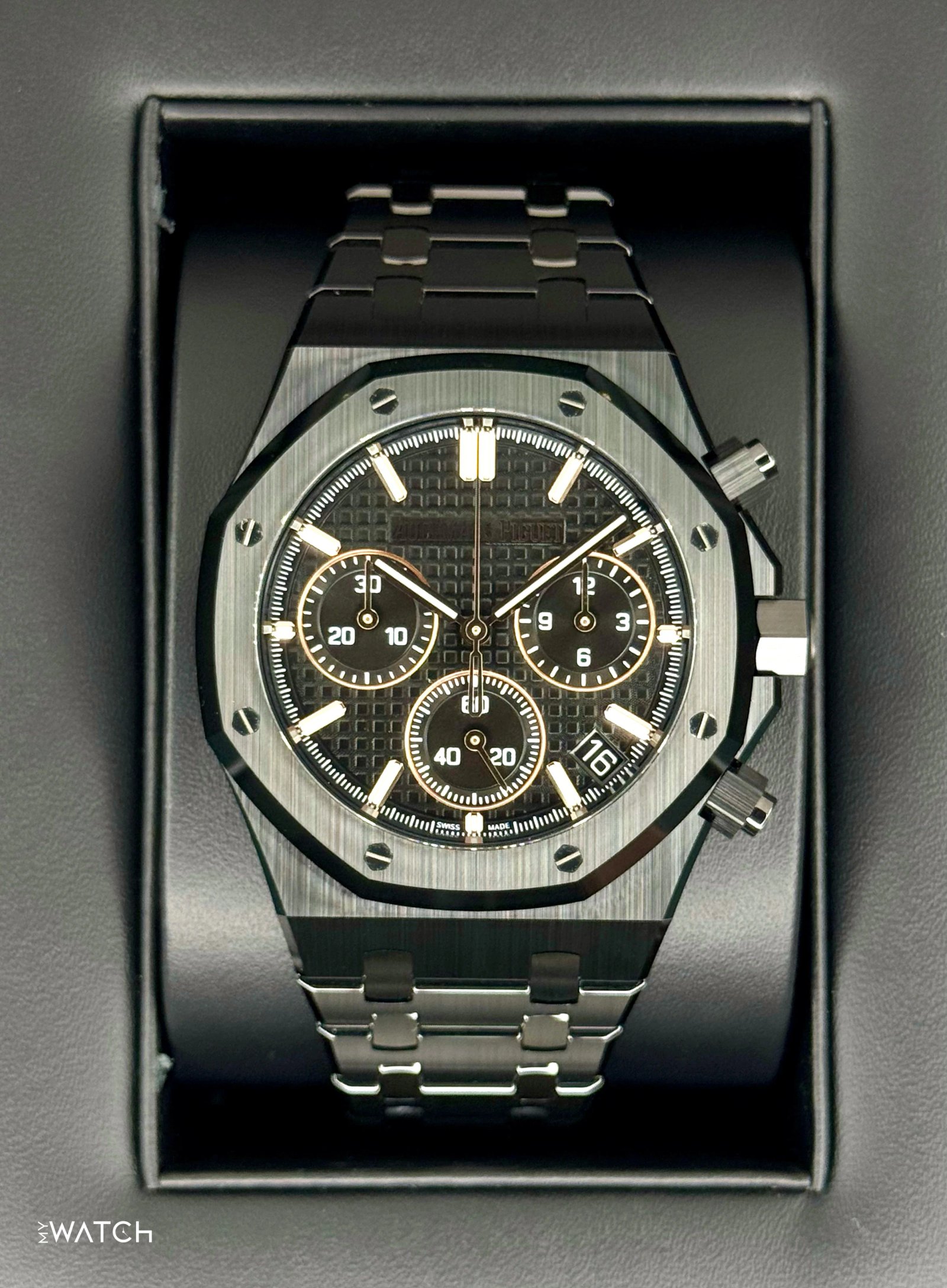 NEW 2025 Audemars Piguet Royal Oak 26240CE Black Ceramic Chronograph