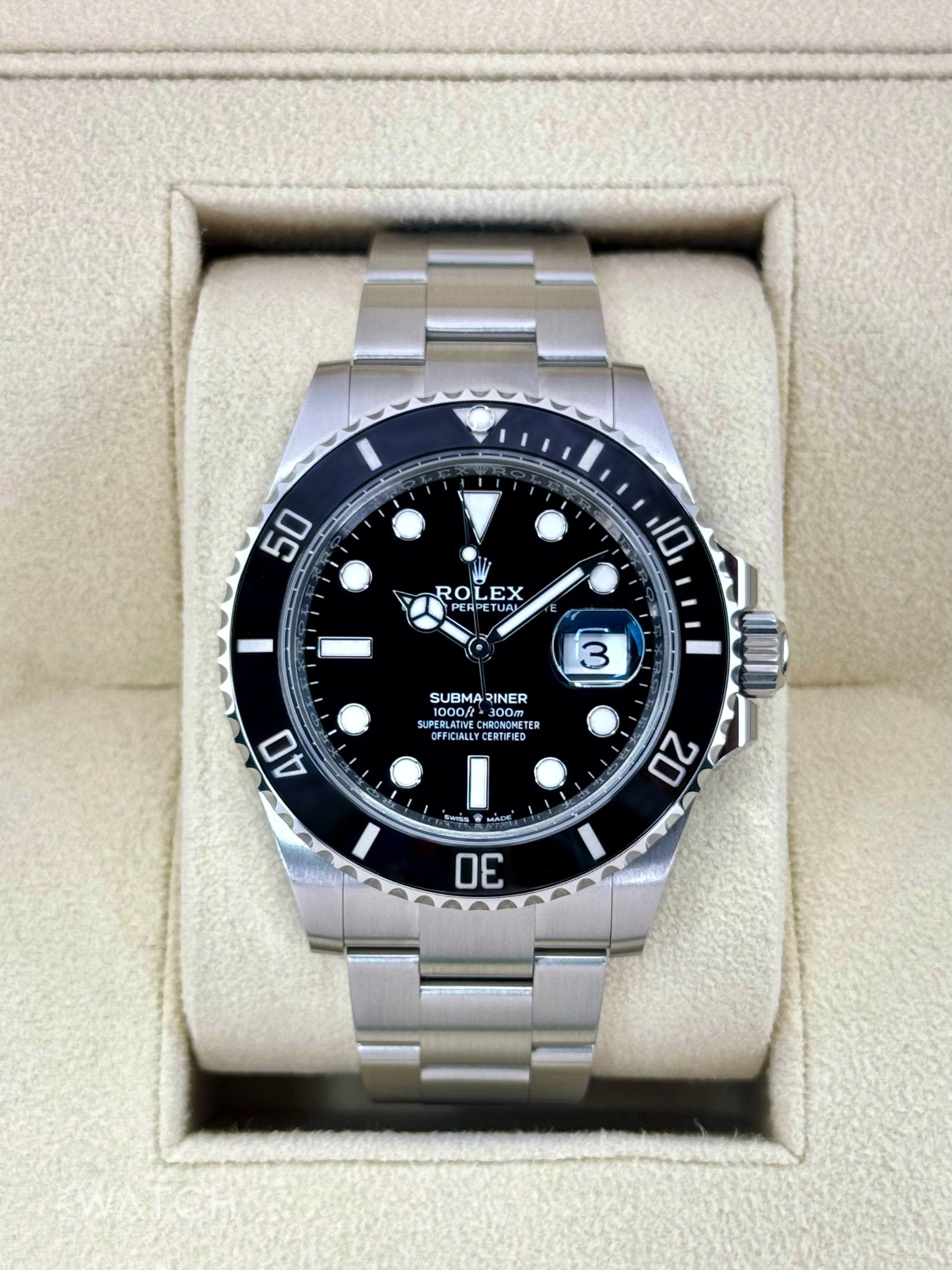 2025 Rolex Submariner 41mm 126610LN Stainless Steel Black Dial