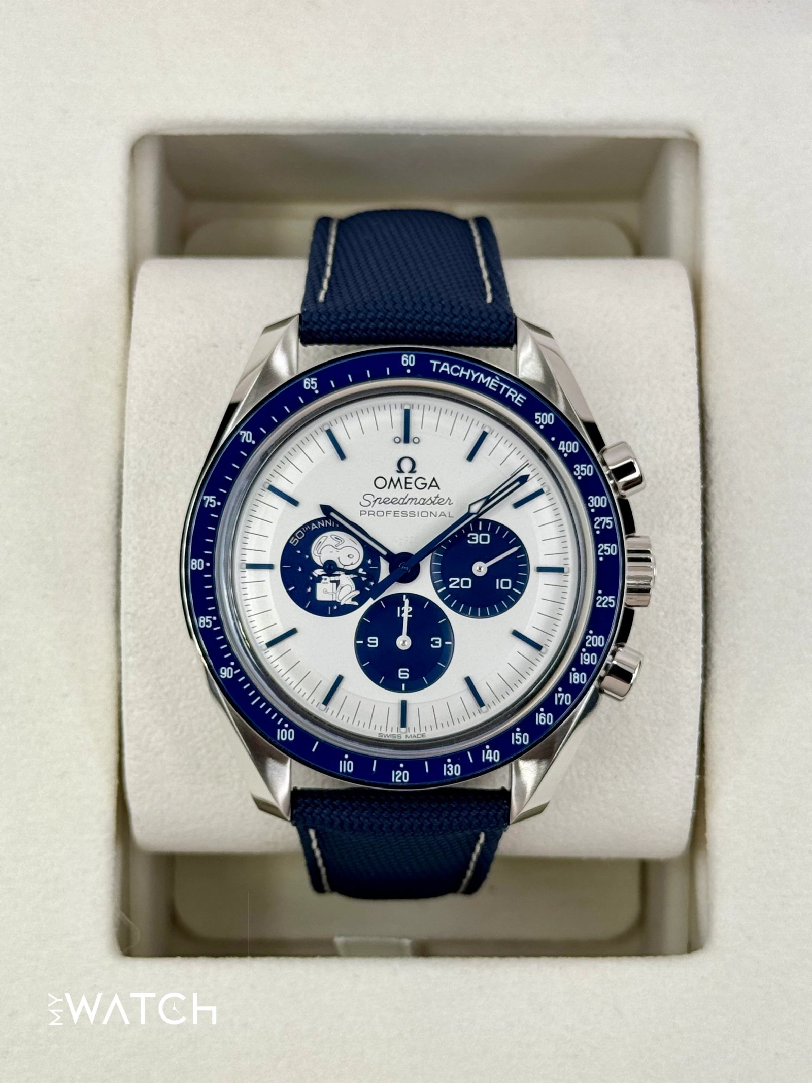 NEW 2025 Omega Speedmaster Silver Snoopy Award 310.32.42.50.02.001