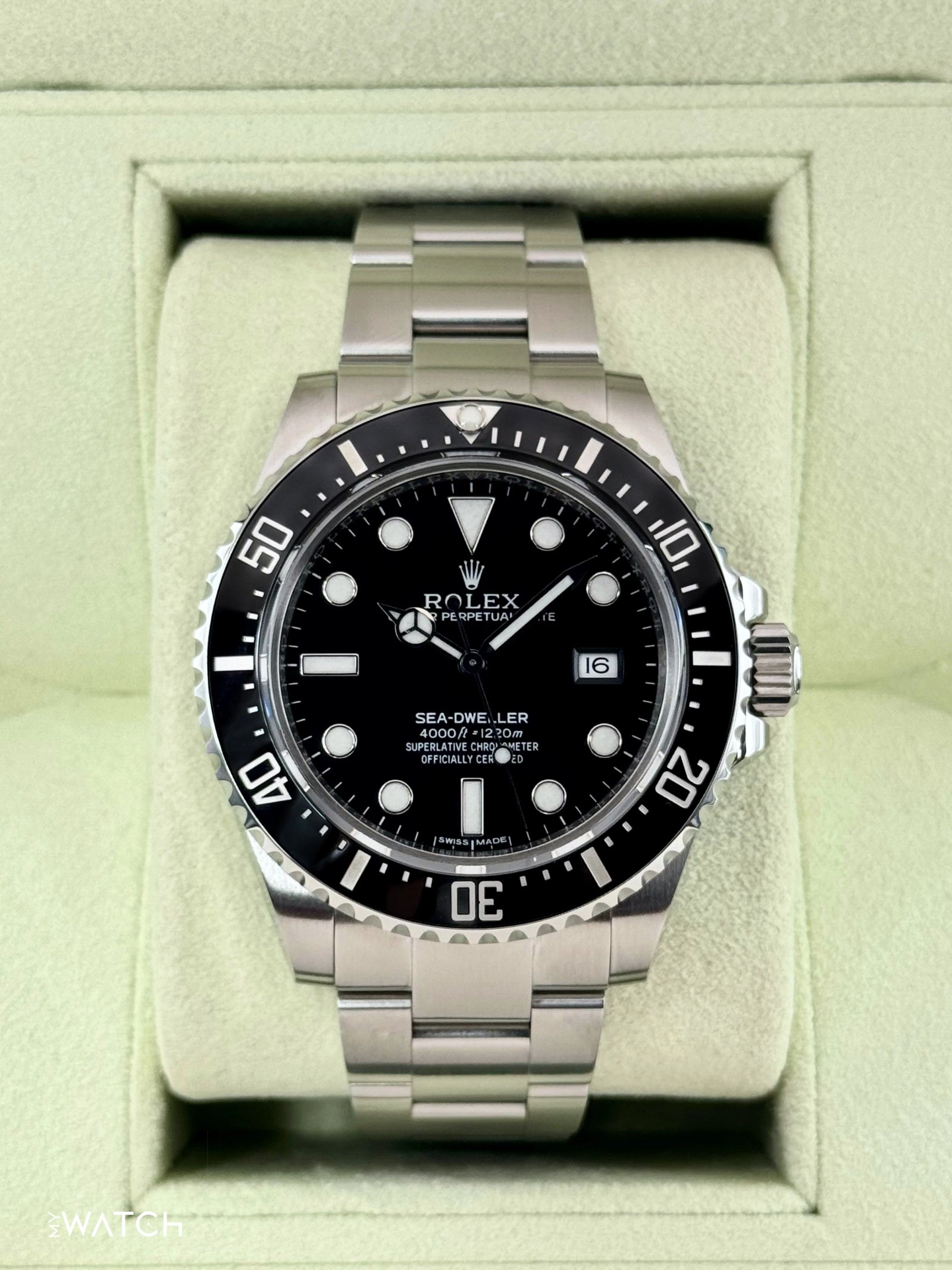 2016 Rolex Sea-Dweller 4000 "SD4K" 40mm 116600 Black Dial
