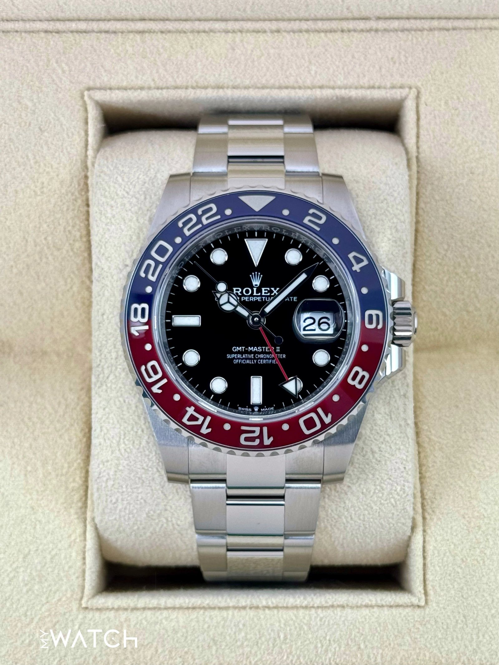2021 Rolex GMT-Master II "Pepsi" 40mm 126710BLRO Oyster