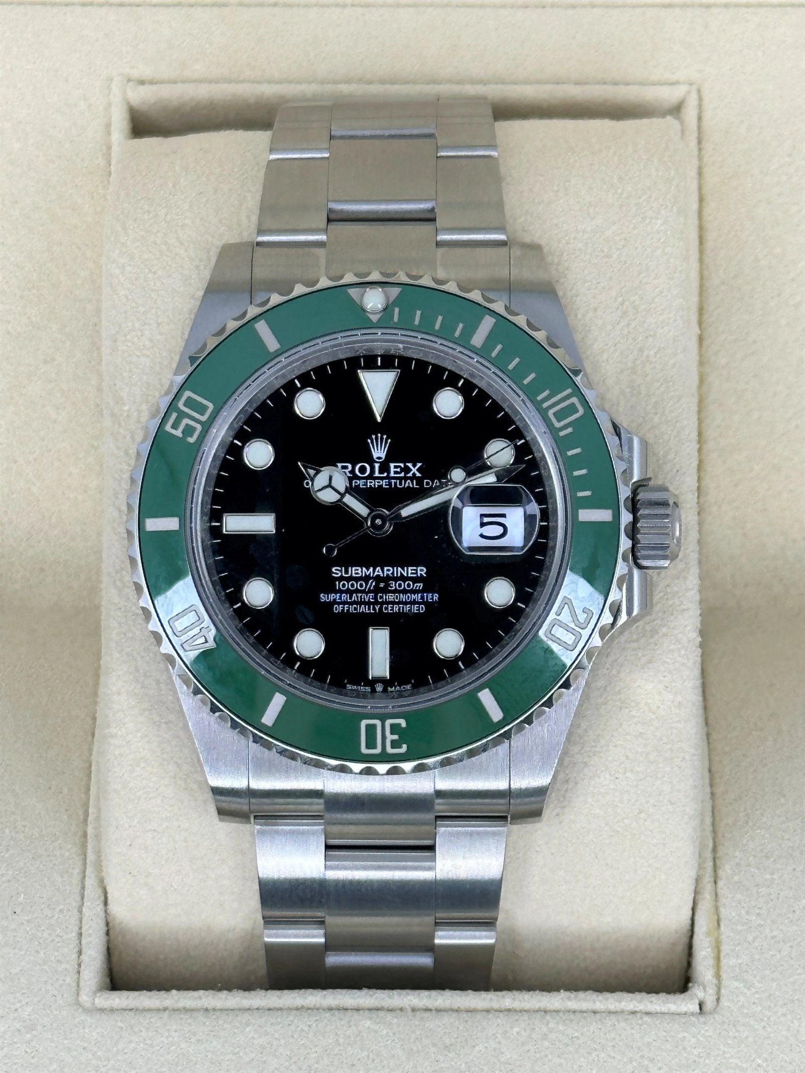 2023 Rolex Submariner “Starbucks” 41mm 126610LV Black Dial
