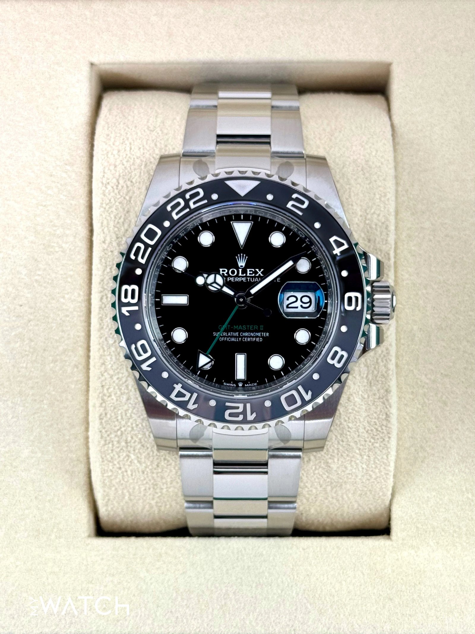 NEW 2025 Rolex GMT-Master II "Bruce Wayne" 40mm 126710GRNR Oyster