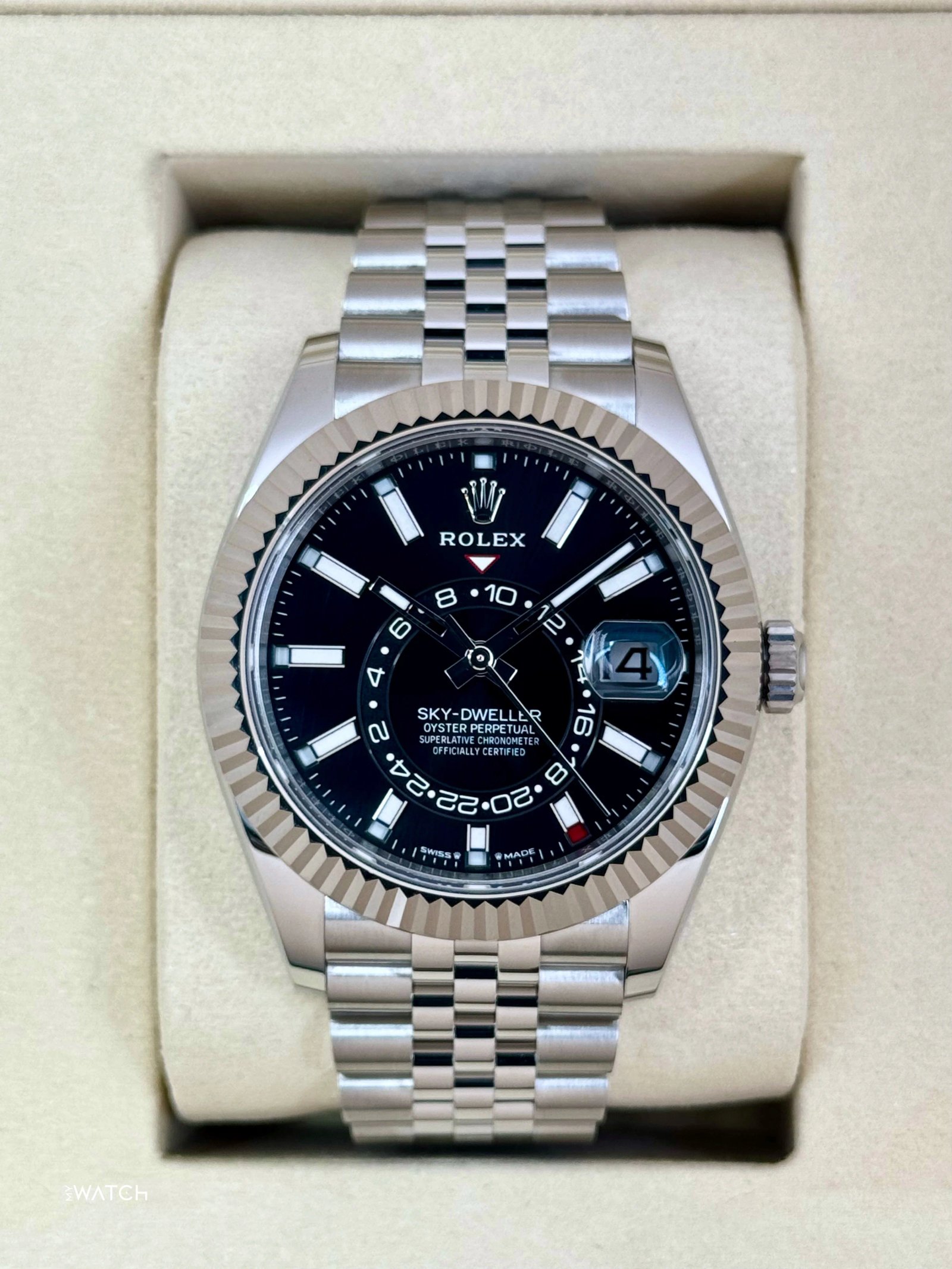 NEW 2025 Rolex Sky-Dweller 42mm 336934 Jubilee Black Dial