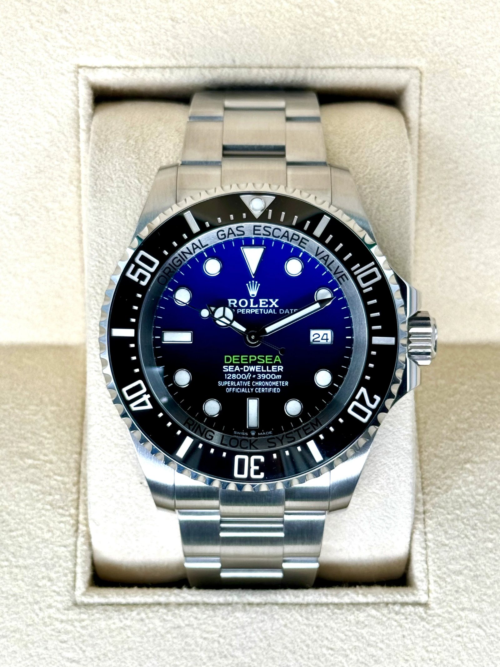2022 Rolex Deepsea "James Cameron" 44mm 126660 Blue Dial