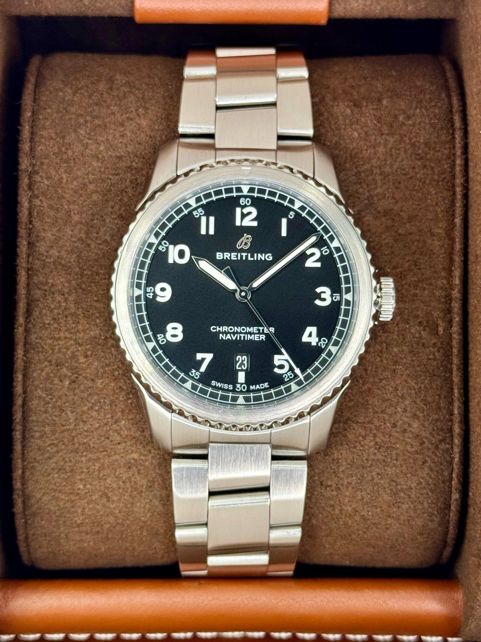 2019 Breitling Navitimer 8 Automatic 41mm A17314101B1A1 Black Dial