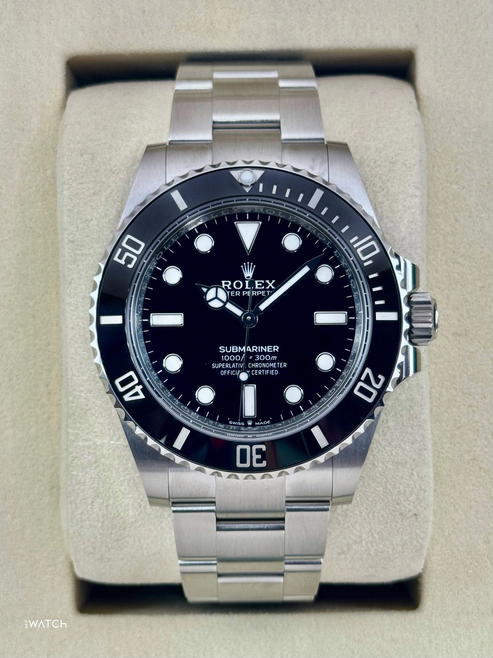 NEW 2025 Rolex Submariner 41mm 124060 Stainless Steel Black Dial (STICKERED)