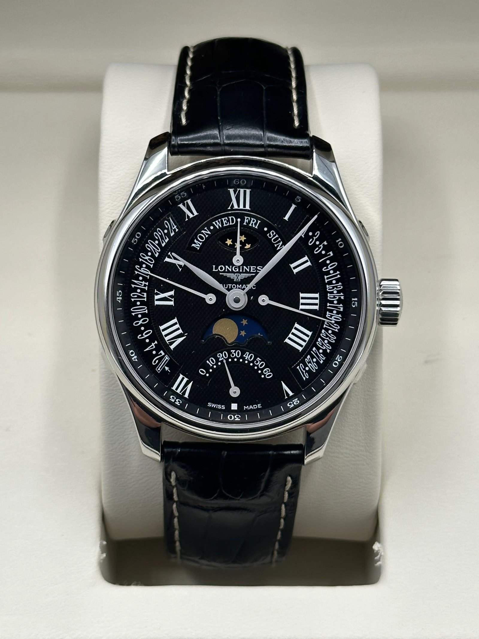 2017 Longines L2.739.4.51.6 Master Moonphase GMT