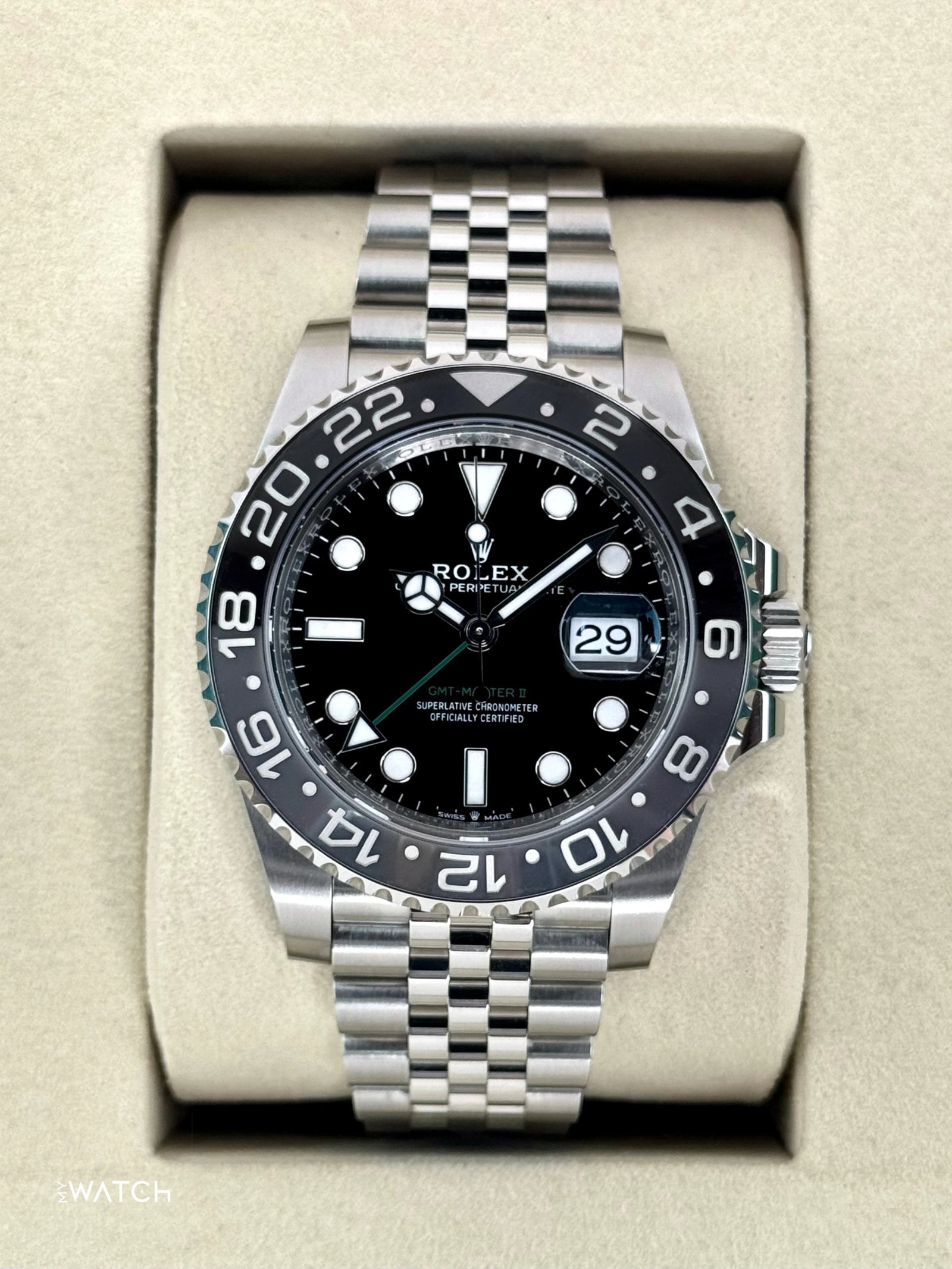 2025 Rolex GMT-Master II "Bruce Wayne" 40mm 126710GRNR Jubilee