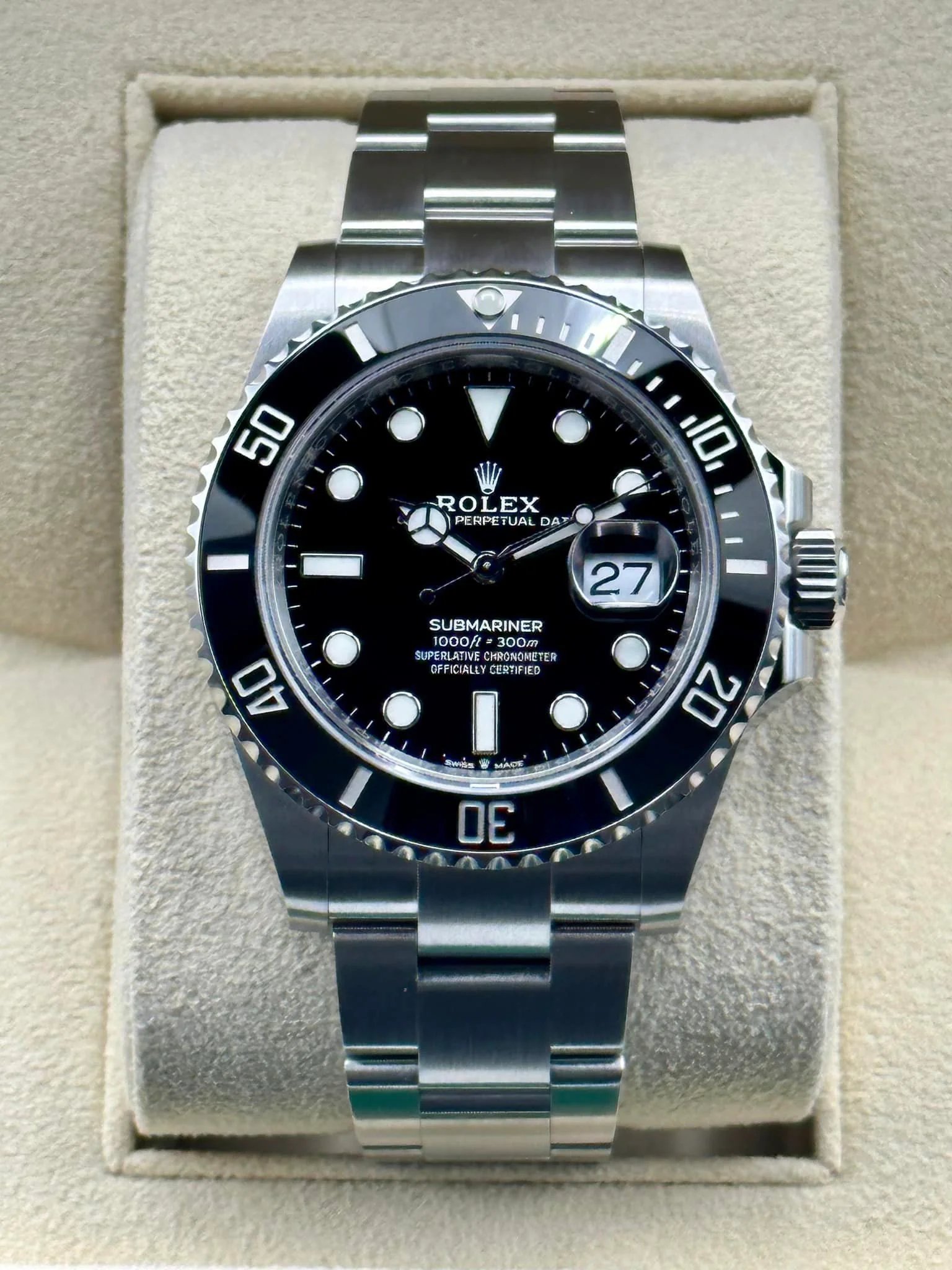 NEW 2023 Rolex Submariner 41mm 126610LN Stainless Steel Black Dial