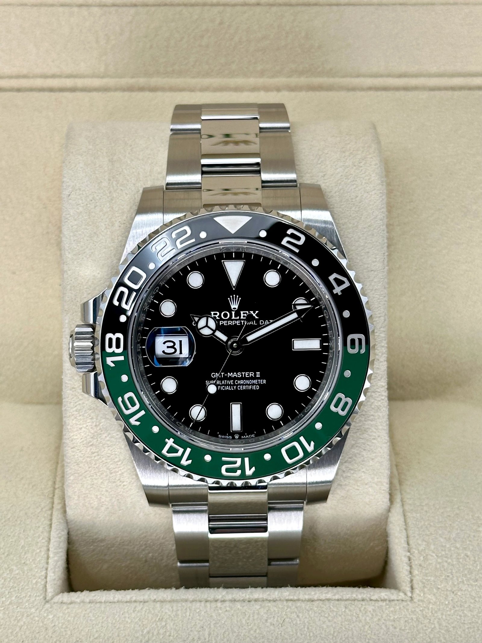 2023 Rolex GMT-Master II "Sprite" 40mm 126720VTNR Oyster