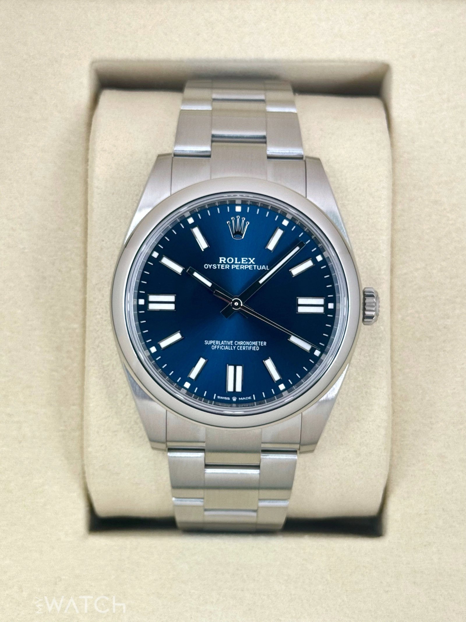NEW 2025 Rolex Oyster Perpetual 41mm 124300 Blue Dial
