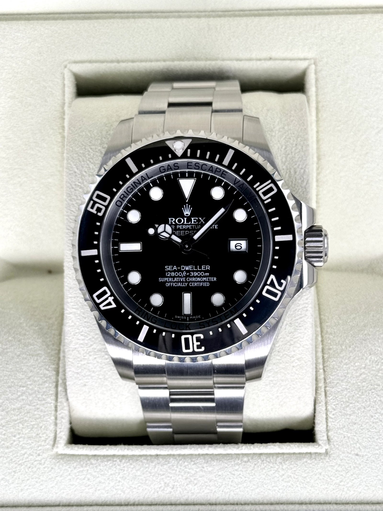 2008 Rolex Deepsea 44mm 116660 Stainless Steel Black Dial
