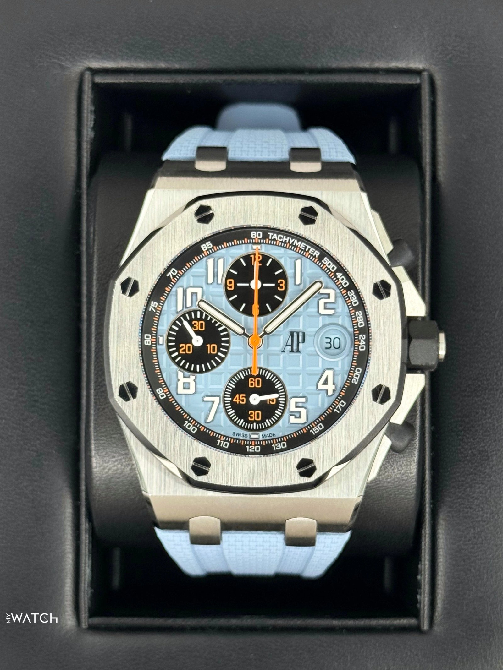 2022 Audemars Piguet Royal Oak Offshore Chrono 42mm 26238ST Blue Dial