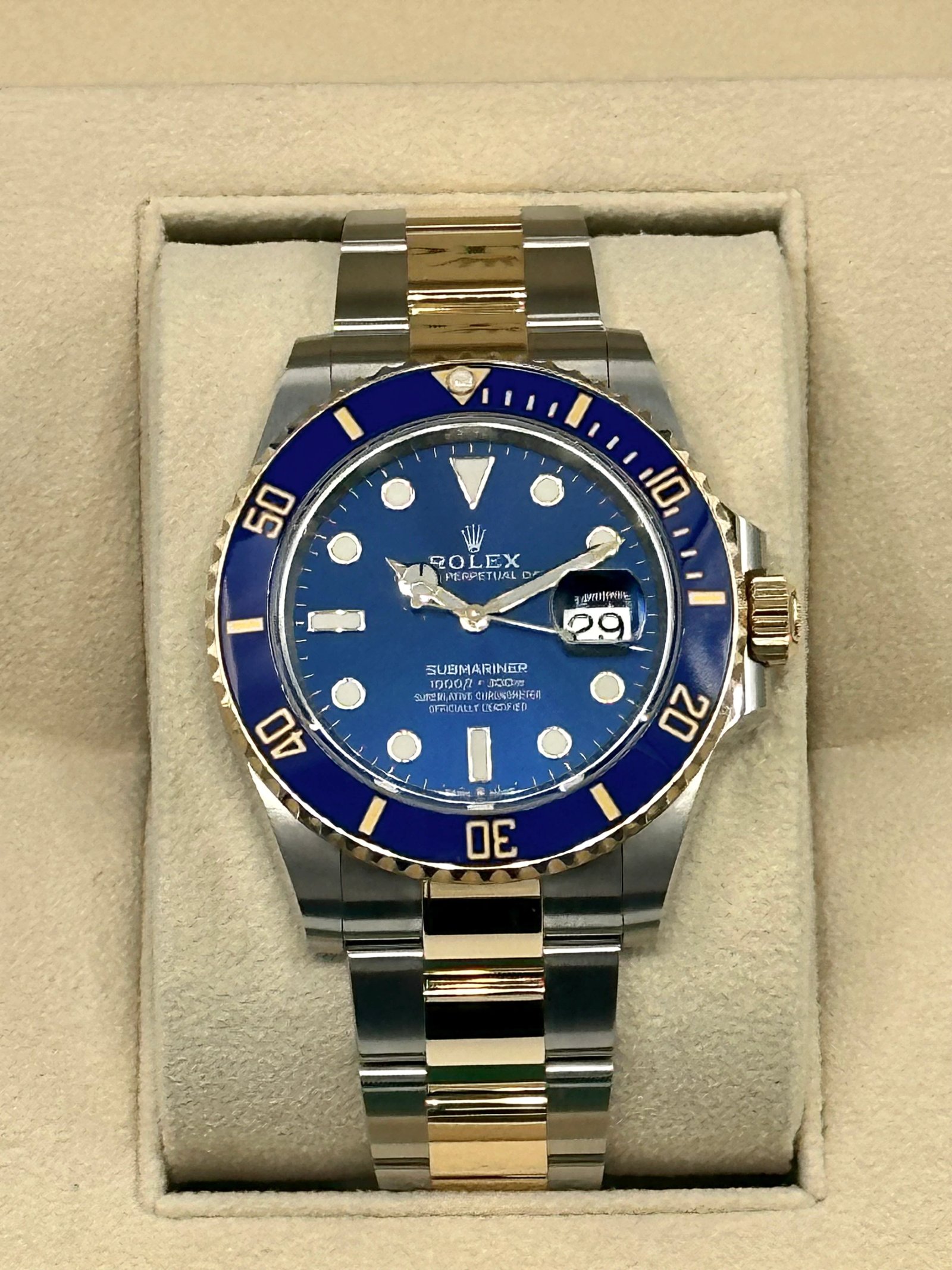 2023 Rolex Submariner “Bluesy” 41mm 126613LB Two-Tone Blue Dial