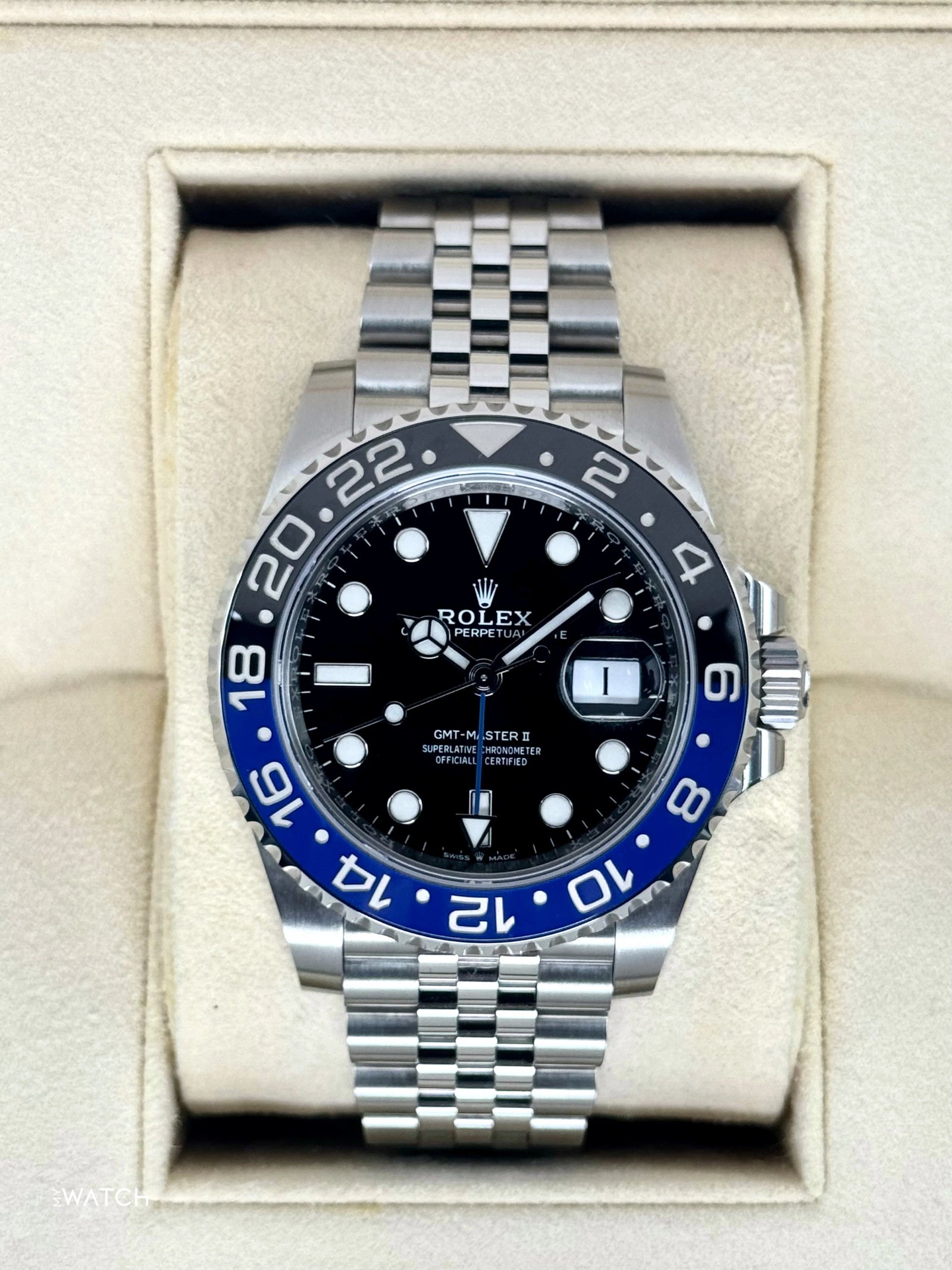 2019 Rolex GMT-Master II "Batgirl" 40mm 126710BLNR Jubilee