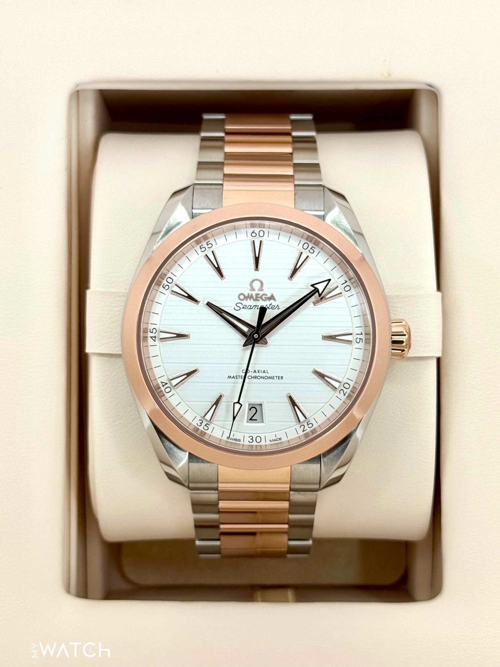 2025 Omega Seamaster Aqua Terra 41mm 220.20.41.21.02.001 Silver Dial