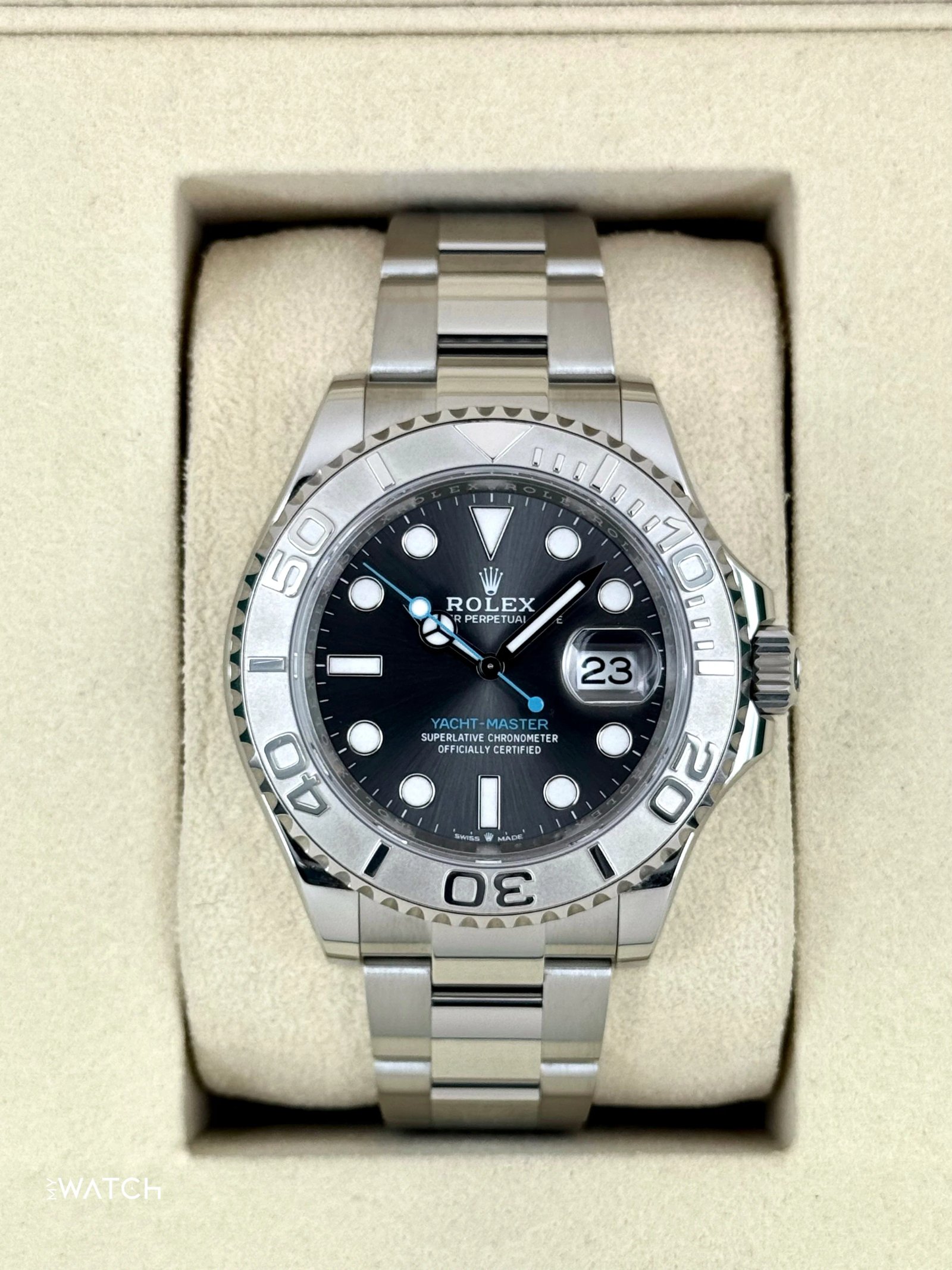 2025 Rolex Yacht-Master 40mm 126622 Stainless Steel Rhodium Dial