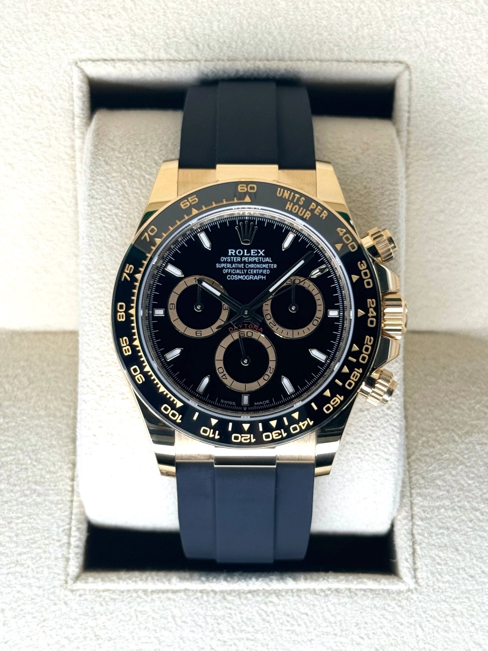 NEW 2025 Rolex Daytona 40mm 126518LN Yellow Gold Black Dial