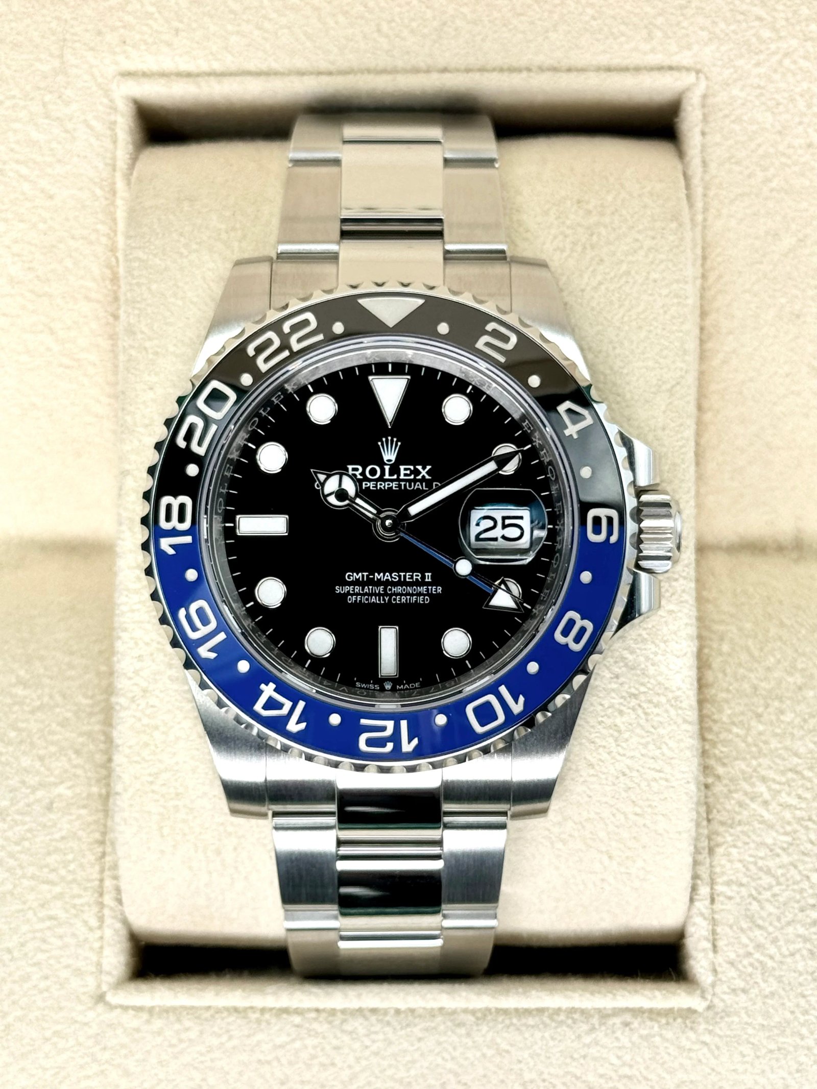 2023 Rolex GMT-Master II "Batman" 40mm 126710BLNR Oyster