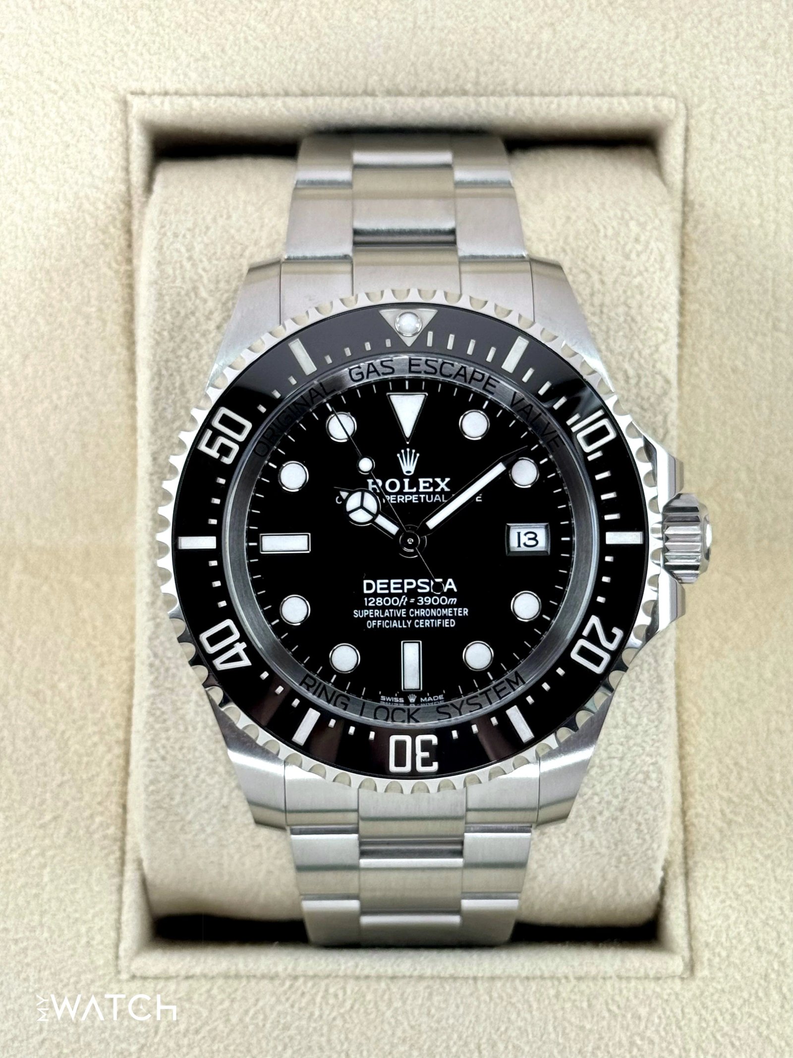 NEW 2025 Rolex Deepsea 44mm 136660 Stainless Steel Black Dial