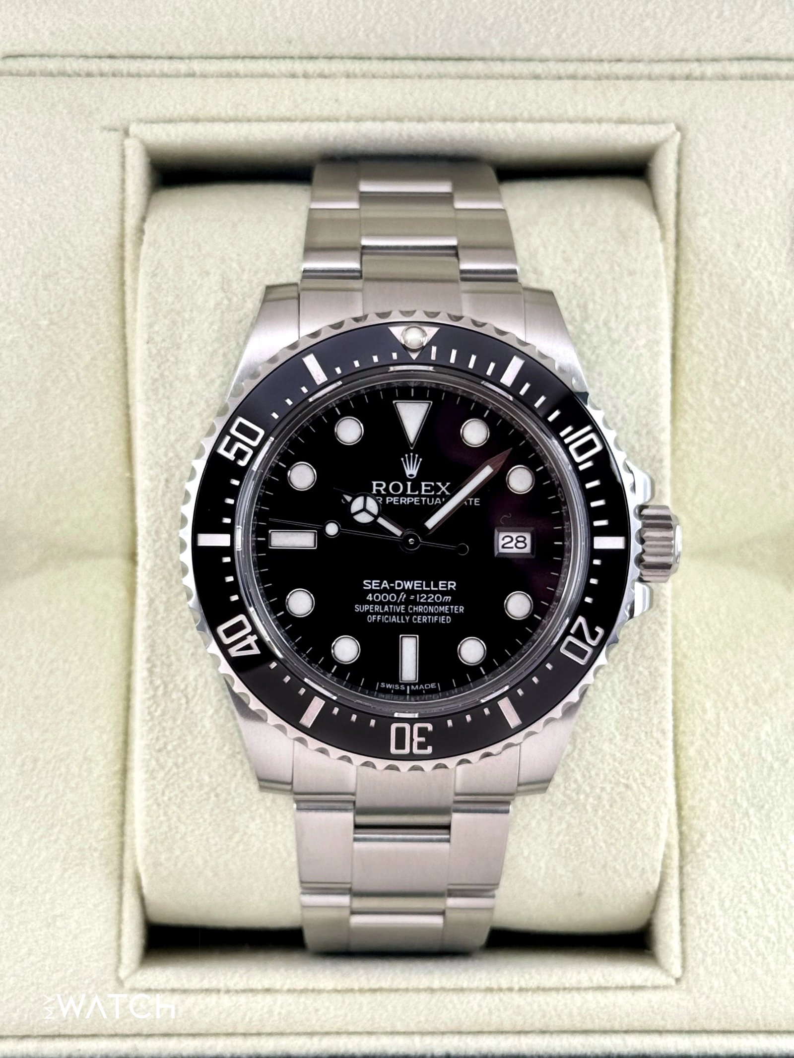2015 Rolex Sea-Dweller 4000 "SD4K" 40mm 116600 Black Dial