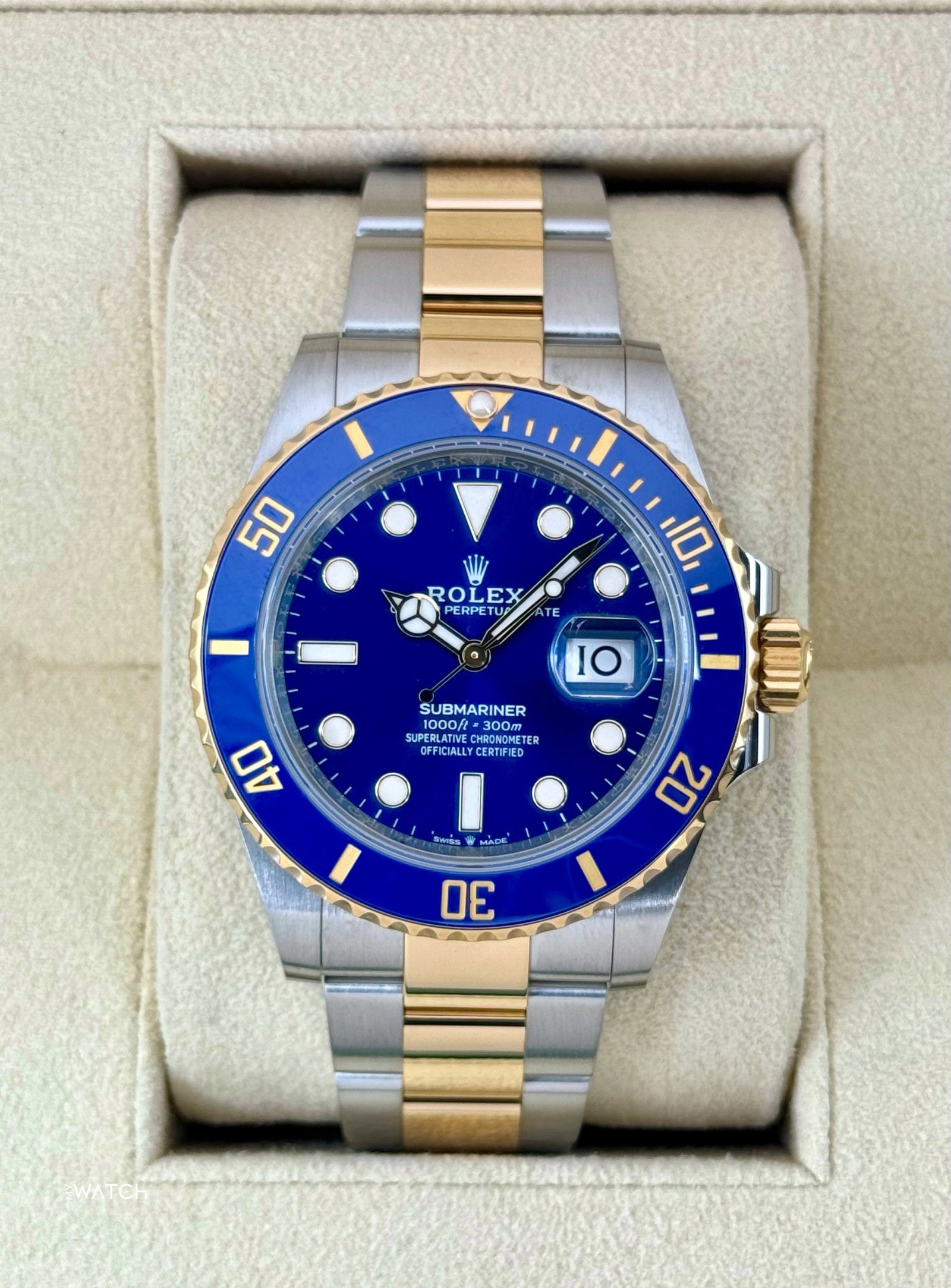 2023 Rolex Submariner "Bluesy" 41mm 126613LB Two-Tone Blue Dial