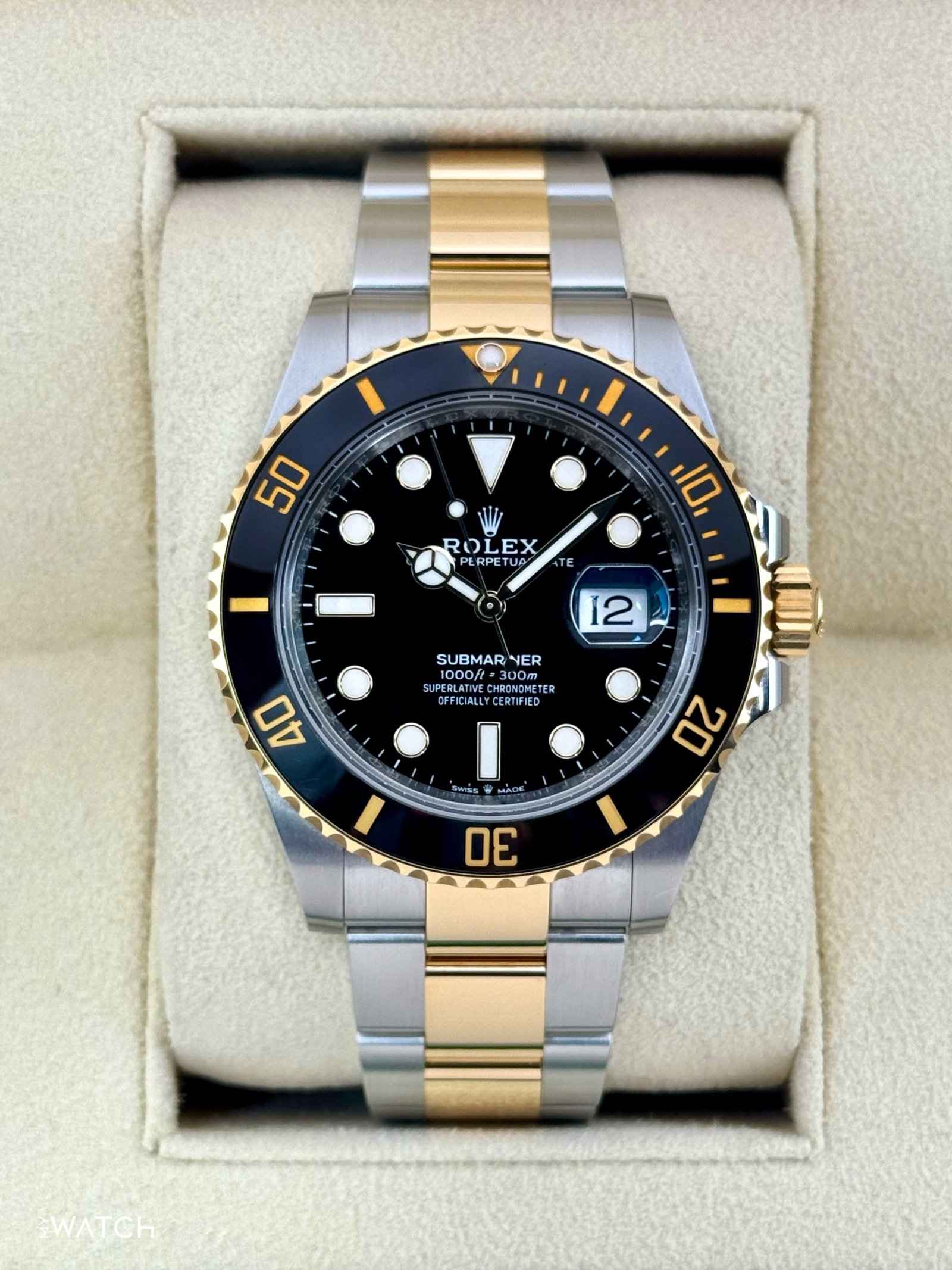 2024 Rolex Submariner 41mm 126613LN Two-Tone Black Dial