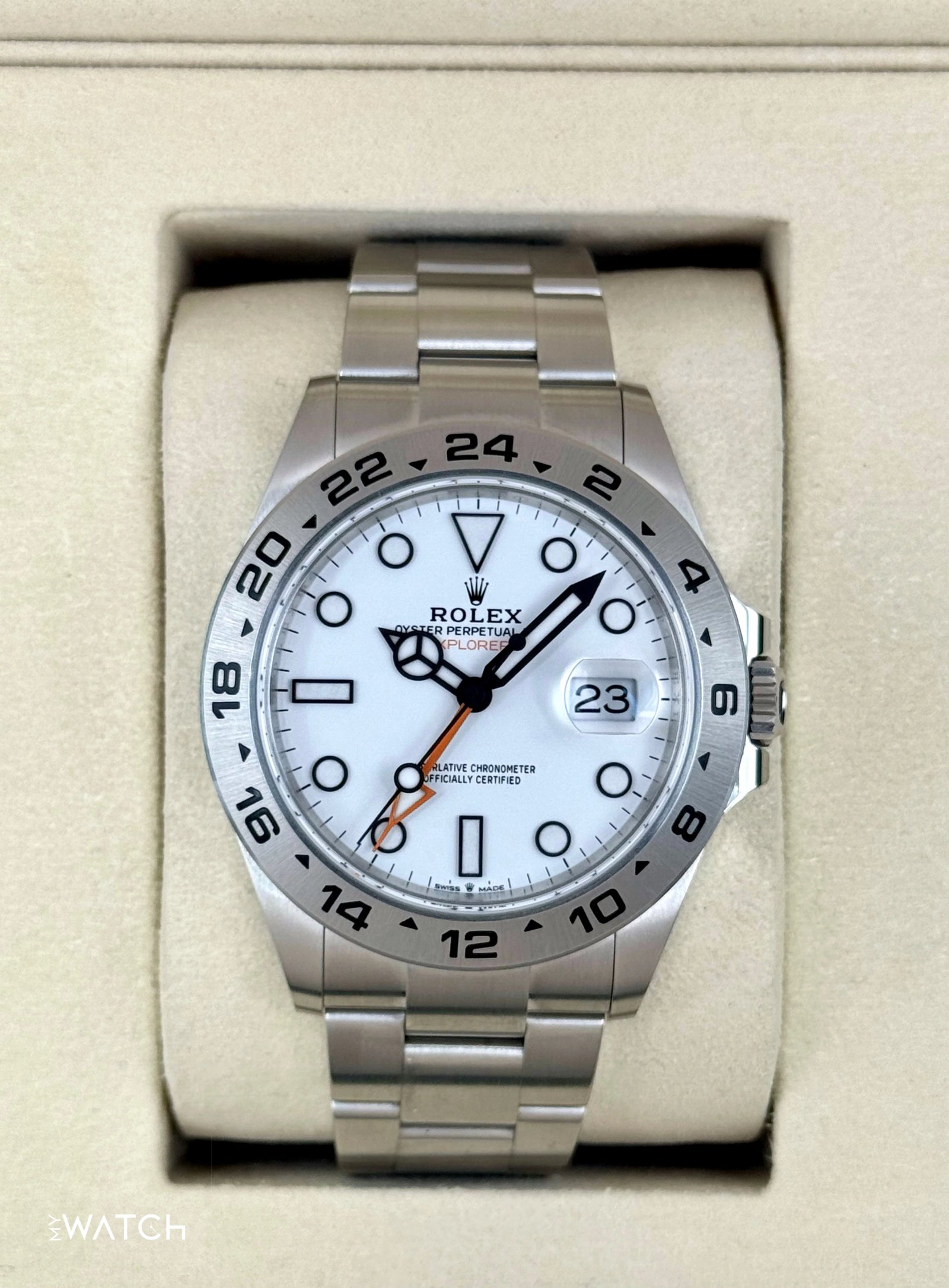 NEW 2025 Rolex Explorer II 42mm 226570 Polar White Dial