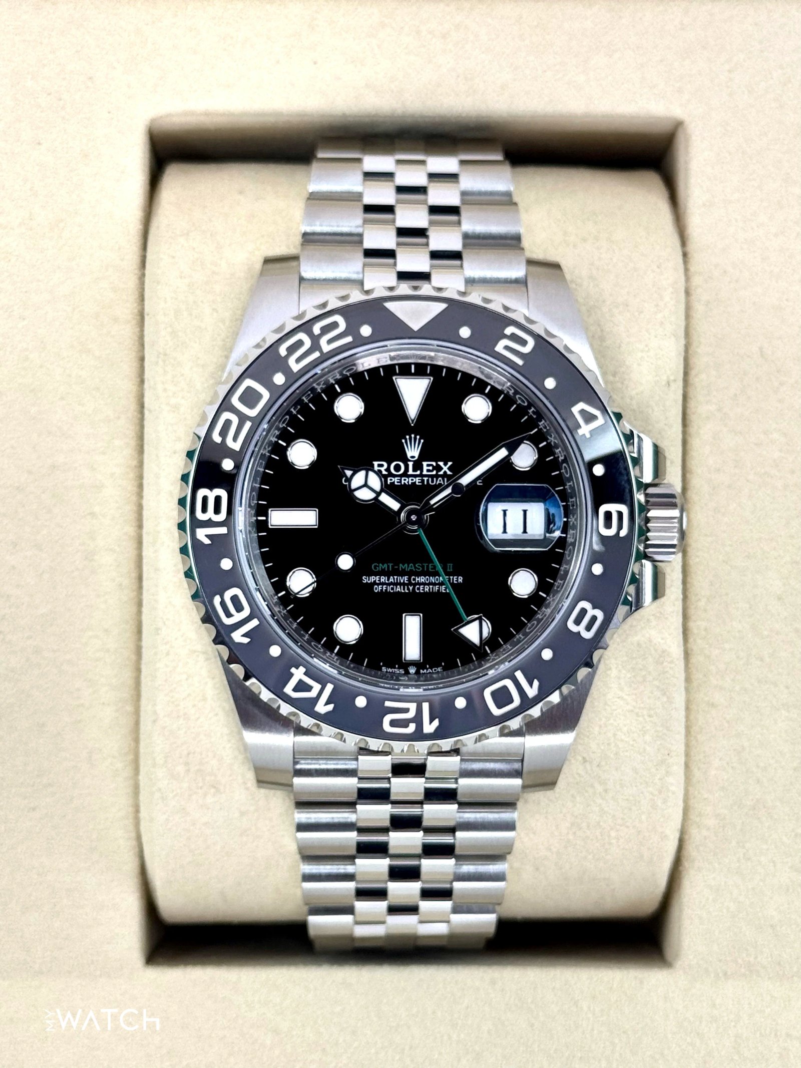 NEW 2025 Rolex GMT-Master II "Bruce Wayne" 40mm 126710GRNR Jubilee (STICKERED)