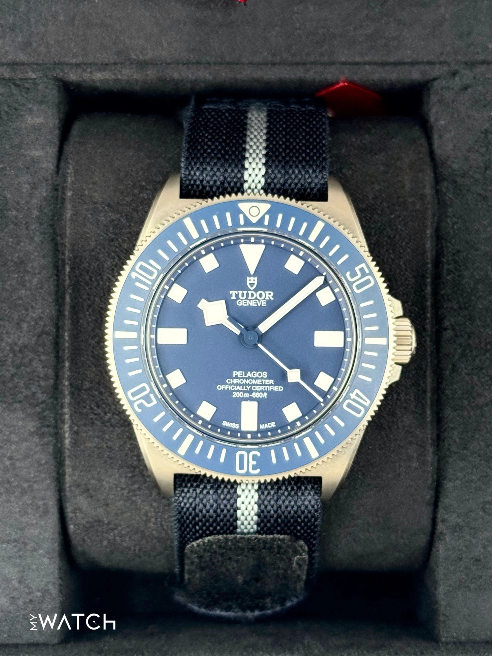 2022 Tudor Pelagos 42mm 25707B/22 Titanium Blue Dial