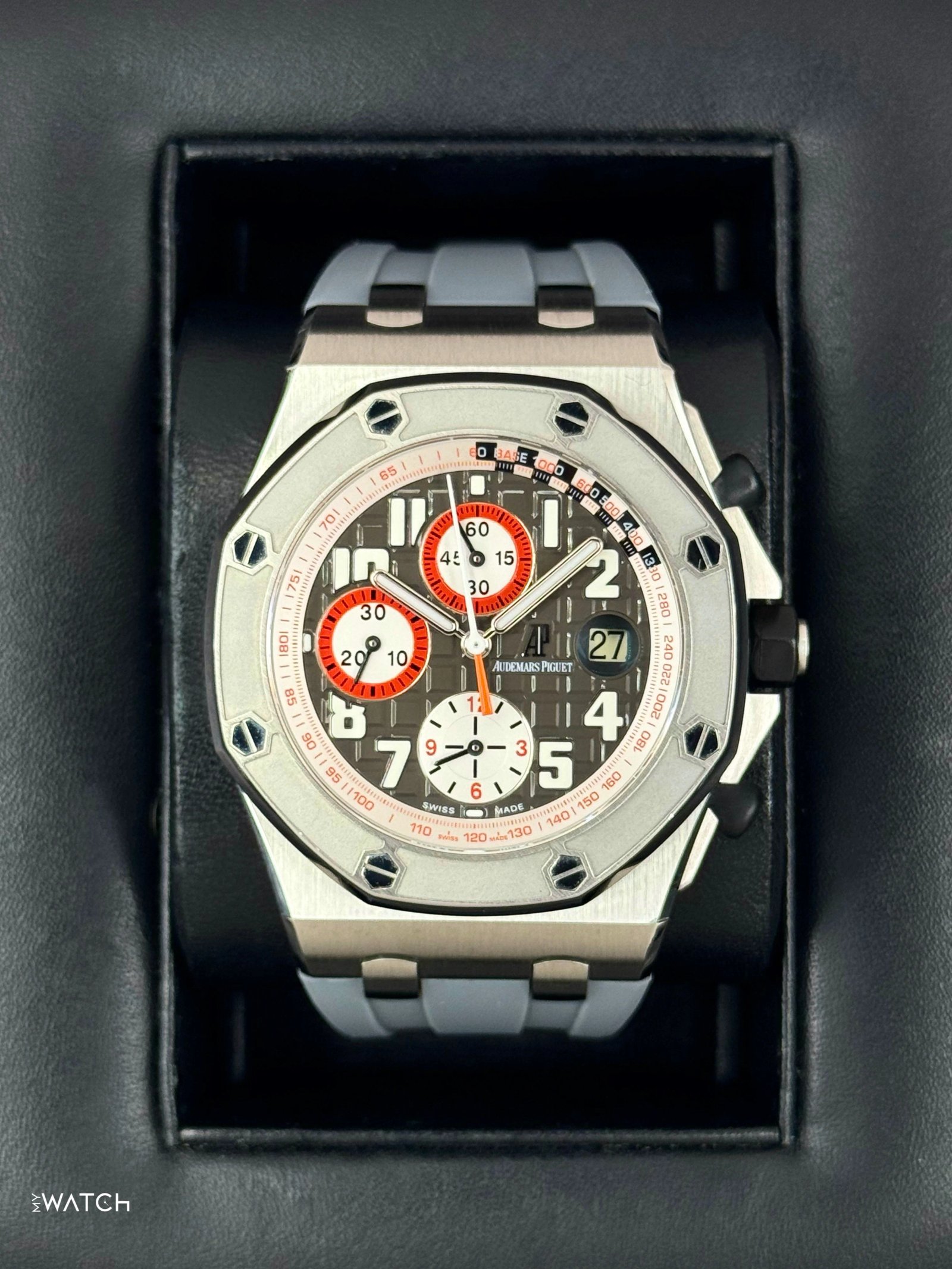 2012 Audemars Piguet Royal Oak Offshore Chrono 42mm 26175ST Grey Dial