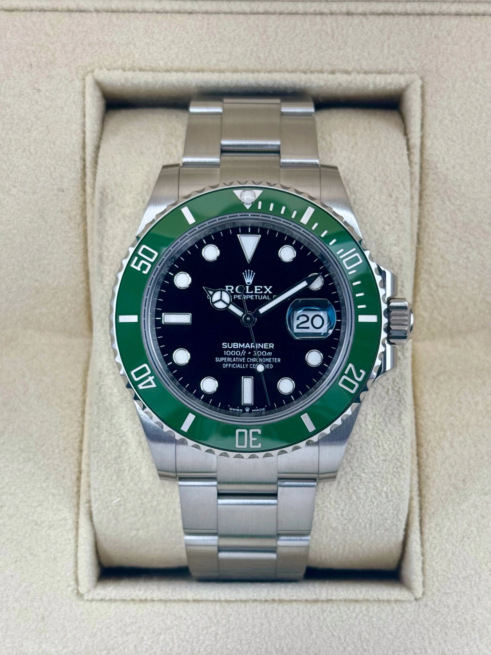 2024 Rolex Submariner "Starbucks" 41mm 126610LV Black Dial