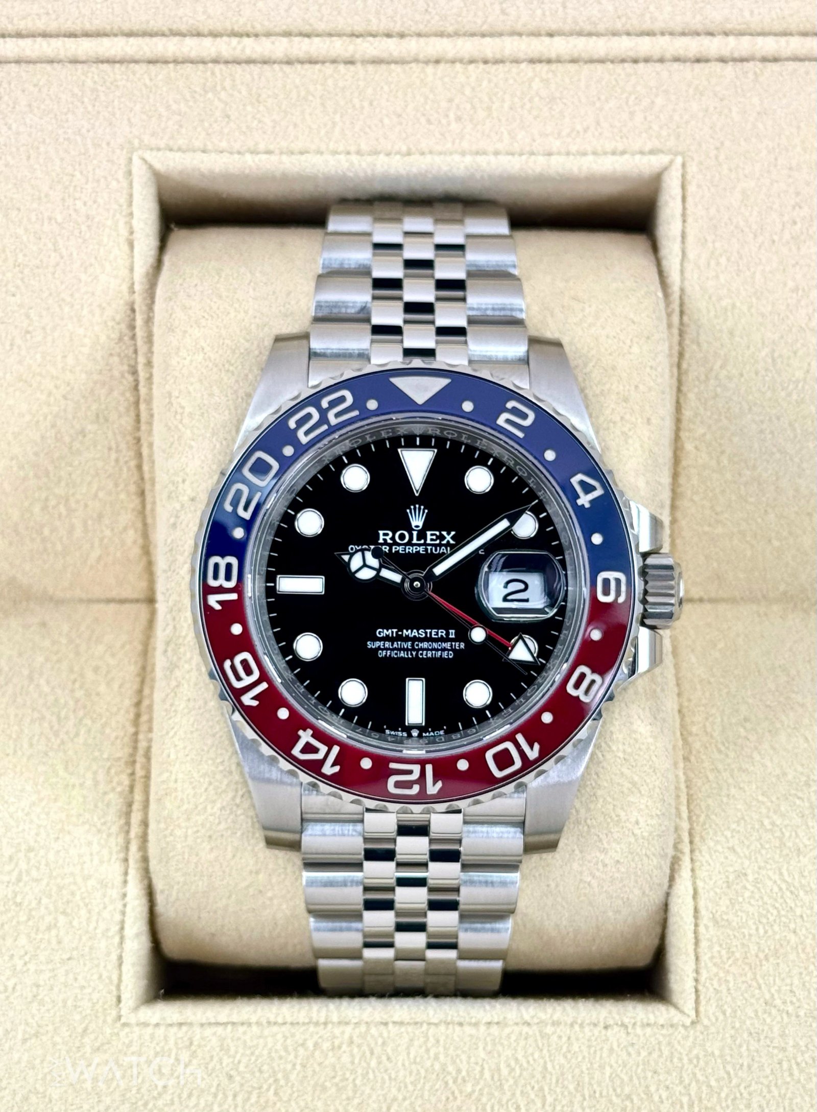 2024 Rolex GMT-Master II "Pepsi" 40mm 126710BLRO Jubilee
