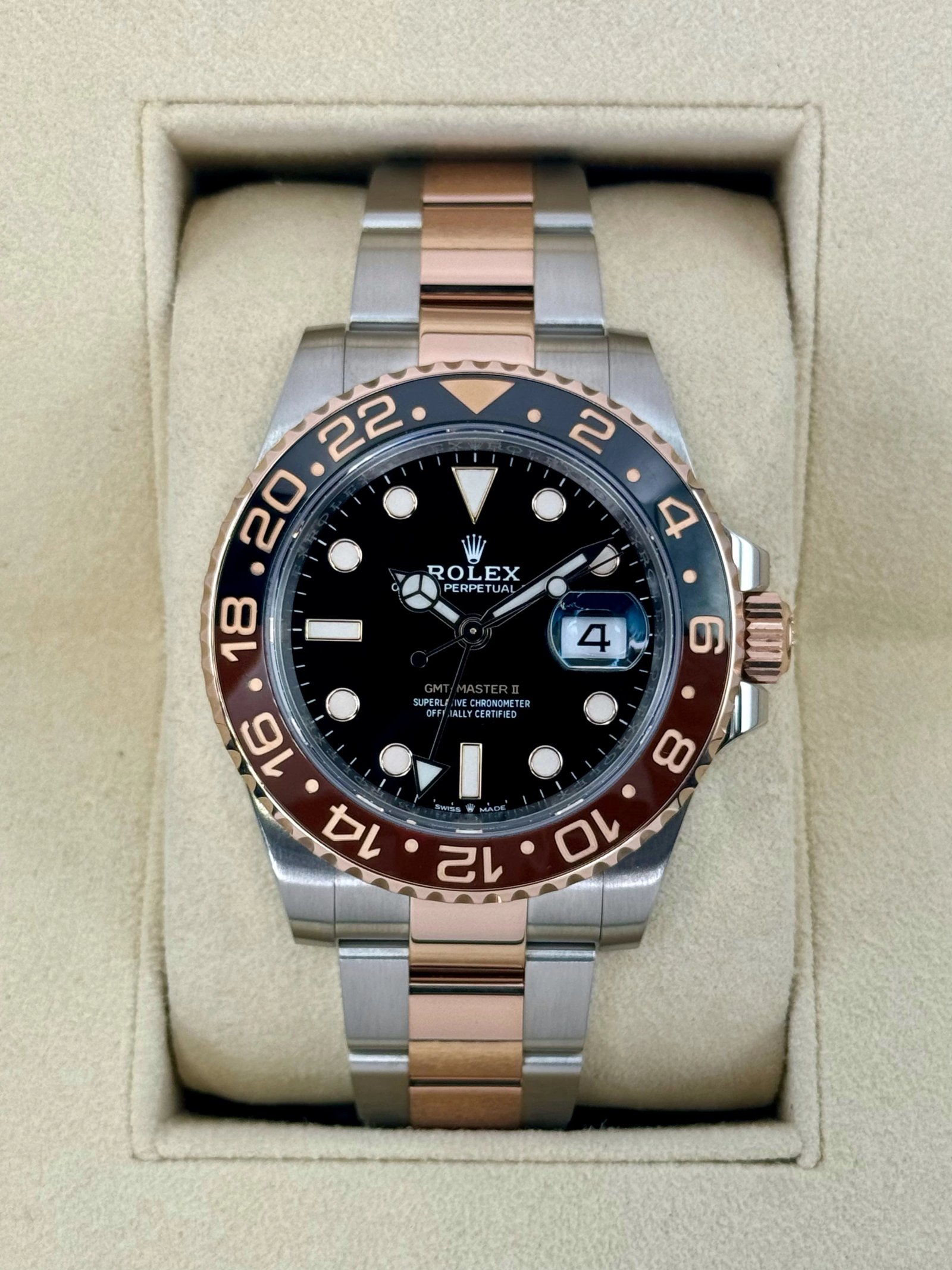 2021 Rolex GMT-Master II  "Rootbeer" 40mm 126711CHNR Two-Tone